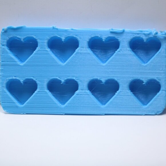 Cute PLA hard plastic small Heart Mold - Picture 1 of 4